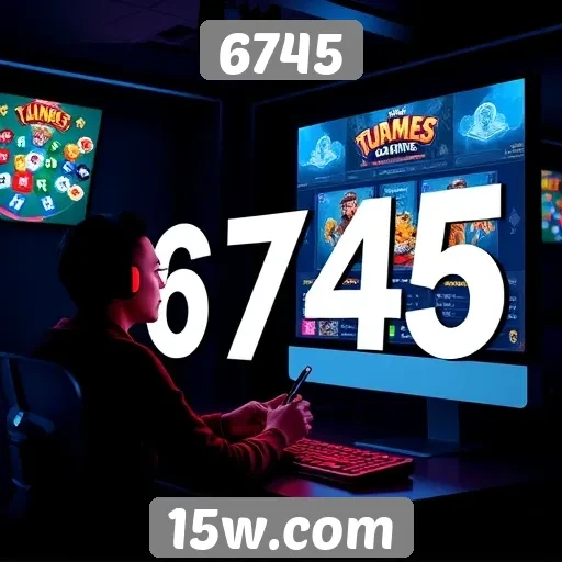 Impacto de 6745 na indústria de games online