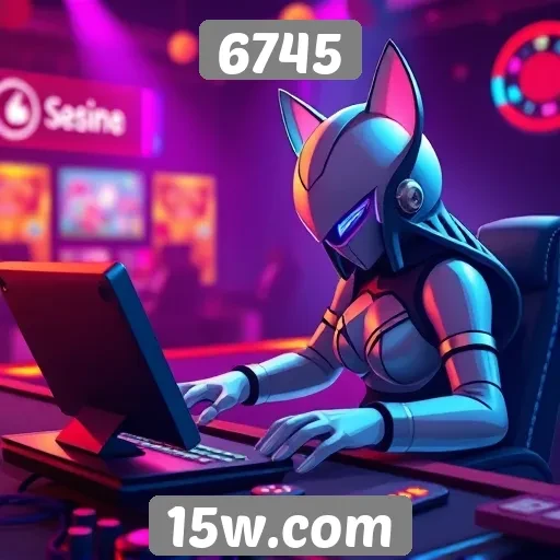 Tendências de jogos online no site 6745